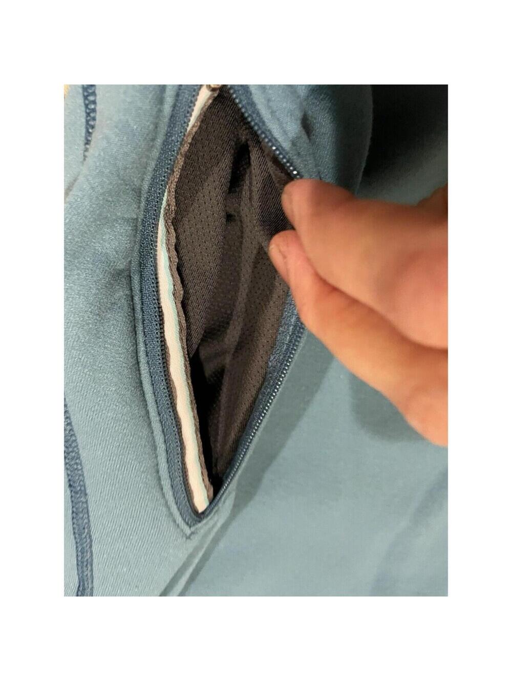 Women’s REI Oxt Fleece Pullover 1/4 Zip Blue L Large long sleeve shirt - Picture 3 of 9